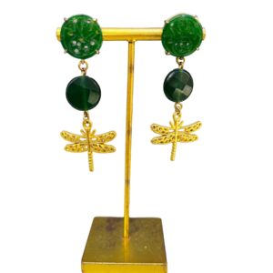 PENDIENTE JADE VERDE