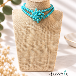 Collar Choker Turquesa
