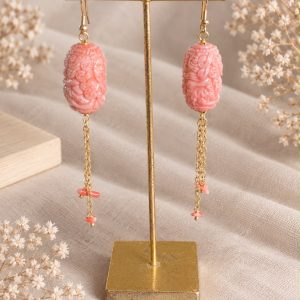Pendientes Barril Tallado