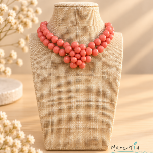 Collar Choker Coral 2