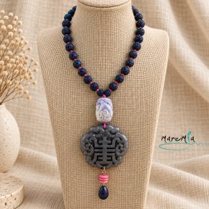 Collar Jade Navy