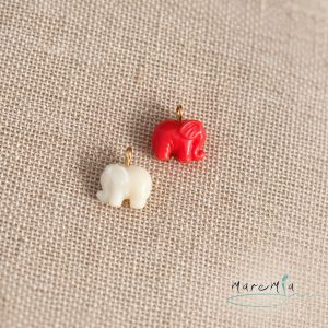 Charms elefante resina