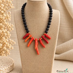 Collar Coral Lava