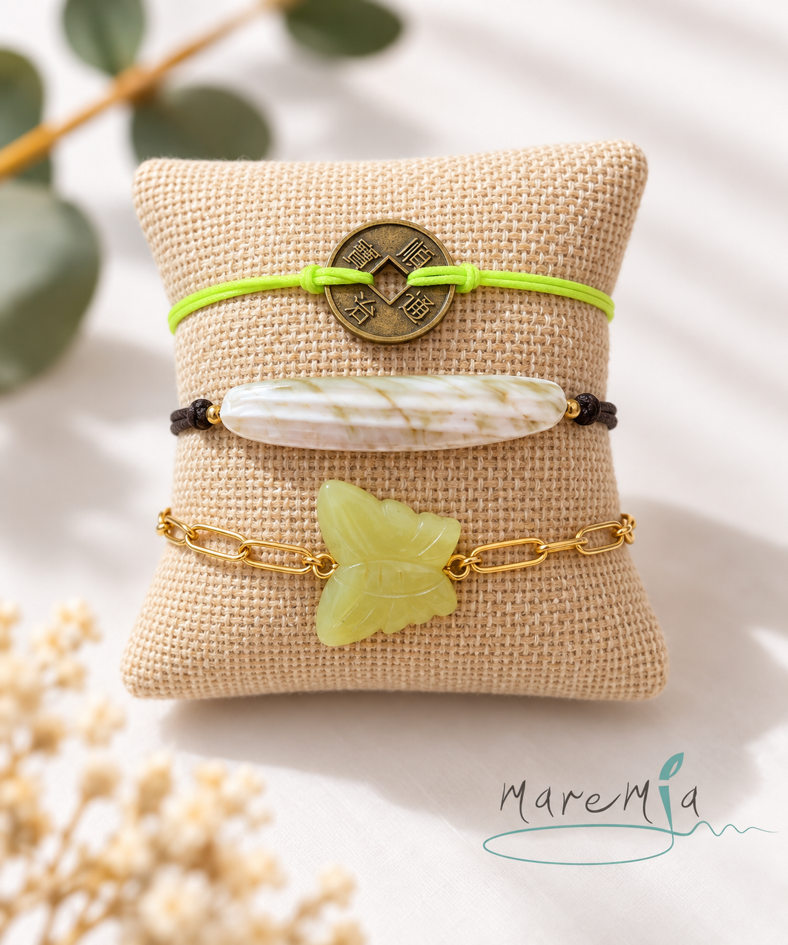 Pulsera Tubo Nácar - Imagen 2
