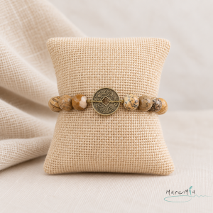 Pulsera Jaspe Moneda