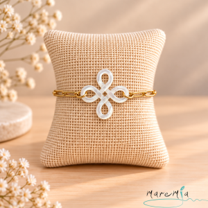 Pulsera Infinito Nácar