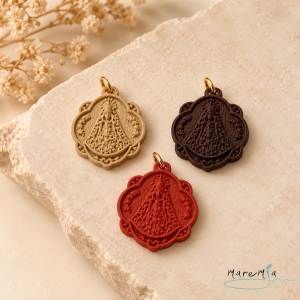 Charms Pandereta Virgen del Rocío Grande