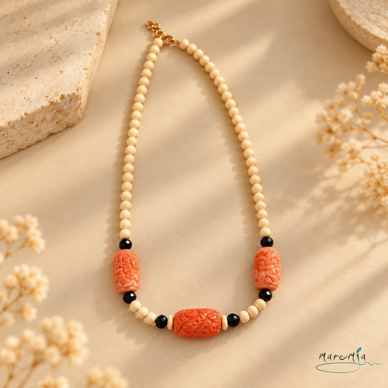 Collar Barril Tallado